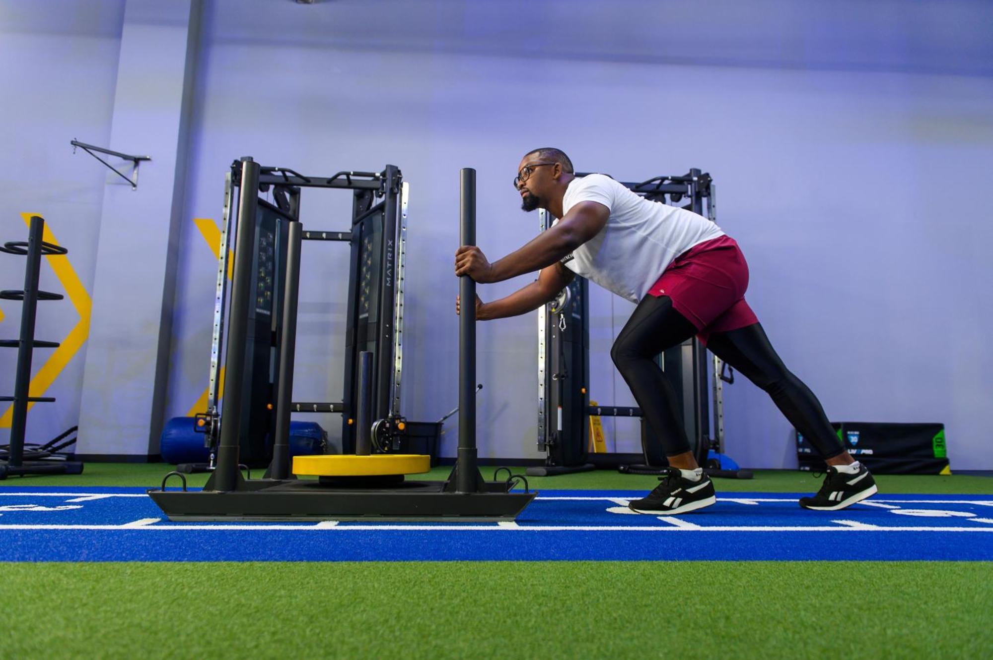 The Capital Pearls Hotel Durban Kültér fotó A man training with a prowler